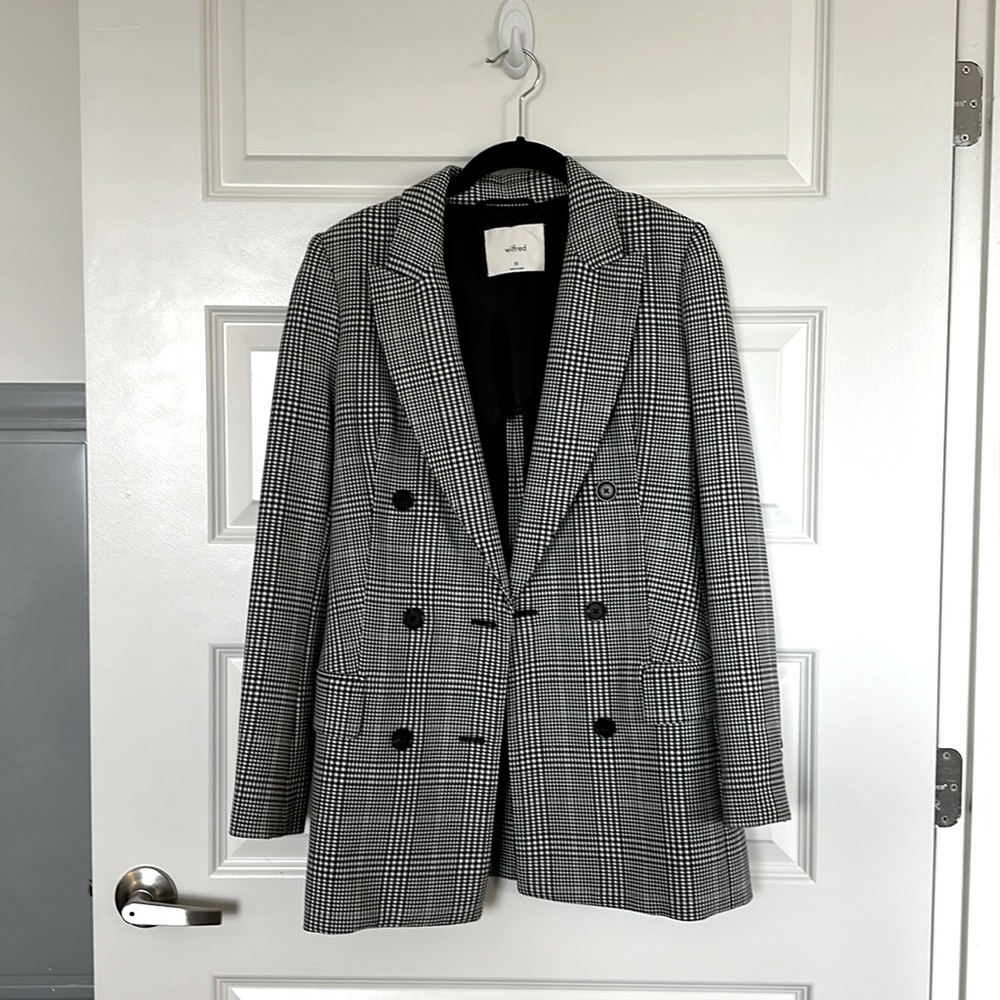 Aritzia Wilfred Double Breasted Blazer Size 00
